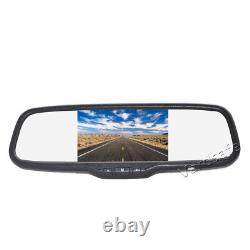 Rear View Reverse Camera & Mirror Monitor for Vauxhall / Opel Movano (2010-2017)