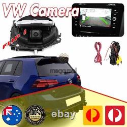 Rear View Reversing Flip Camera For VW Golf 7 Mk7 Volkswagen GTI R R-Line GTE