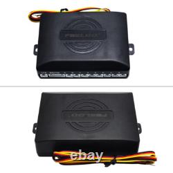 Rear view reversing system set 8-sensor reversing radar + 16.5mm external camera