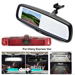 Replacement Mirror Monitor Rear View Reverse Camera For Chevy Express GMC Savana