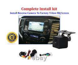 Reverse Camera NTSC Kit for Mitsubishi Triton MQ Factory Screen 2016 to 2019