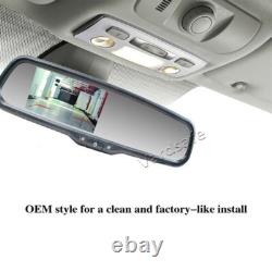 Reversing Camera & Replacement Rear View Mirror Monitor for Volkswagen Caddy
