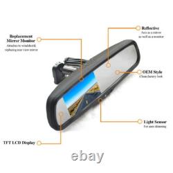 Reversing Camera & Replacement Rear View Mirror Monitor for Volkswagen Caddy