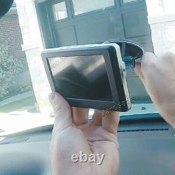 Reversing Camera & Suction Cup Rear View Monitor for Fiat Doblo/Opel Combo