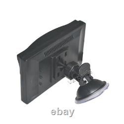 Reversing Camera & Suction Cup Rear View Monitor for Fiat Doblo/Opel Combo