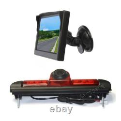 Reversing Camera & Suction Cup Rear View Monitor for Fiat Ducato / Peugeot Boxer