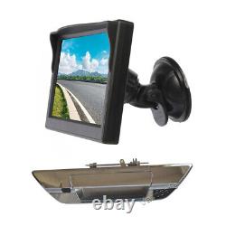 Reversing Camera & Suction Cup Rear View Monitor for Toyota Hilux AN120 AN130