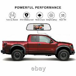 Reversing Rear View Backup HD Camera Parking For Jeep + 4.3'' Mirror Monitor Kit