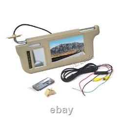 Sun Visor Rear View Mirror Monitor Reverse Camera for Renault Trafic Opel Combo