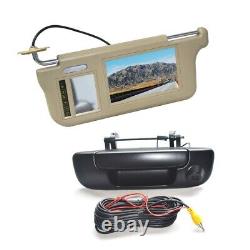 Sun Visor Rear View Mirror Monitor Reversing Camera for Dodge Ram 1500 2500 3500