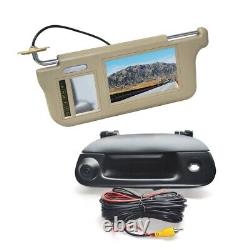 Sun Visor Rear View Mirror Monitor & Reversing Camera for Ford F150 (1997-2004)