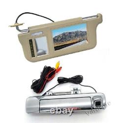 Sun Visor Rear View Mirror Monitor & Reversing Camera for Isuzu D-Max Dmax