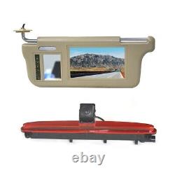 Sun Visor Rear View Mirror Monitor & Reversing Camera for Iveco Daily