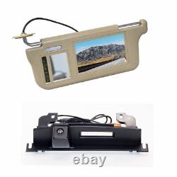 Sun Visor Rear View Mirror Monitor & Reversing Camera for NISSAN TIIDA 2008