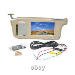 Sun Visor Rear View Mirror Monitor & Reversing Camera for NISSAN TIIDA 2008