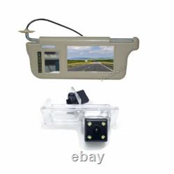 Sun Visor Rear View Monitor Reversing Camera for Renault Fluence Dacia Terrano