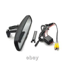 Tailgate Parking Reverse Camera Rear View Mirror Monitor for Toyota Hilux