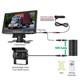 Truck Rear View Camera With Monitor Parking Car Reversing Camera Screen Display