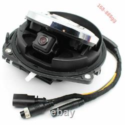 VW Car Flip Logo Rear view Emblem Reverse Camera For Magotan CC GOLF MK6 Rotate
