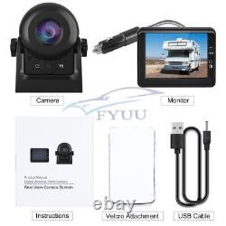 WiFi Wireless Car Rear View Reversing Camera With 3.5 LCD Monitor Waterproof