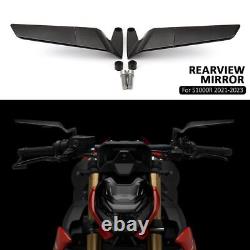 Wind Wing Rear View Mirrors Side Rearview Reversing Mirror For BMW S1000R 21-23