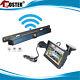 Wireless 5 Monitor Solar License Plate Backup Camera For Car Reverse Rear View