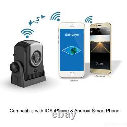 Wireless WIFI Magnetic Battery Rear View Reversing Camera For IOS Android Phone