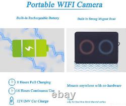 Wireless WIFI Magnetic Battery Rear View Reversing Camera For IOS Android Phone
