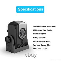 Wireless WIFI Magnetic Battery Rear View Reversing Camera For IOS Android Phone